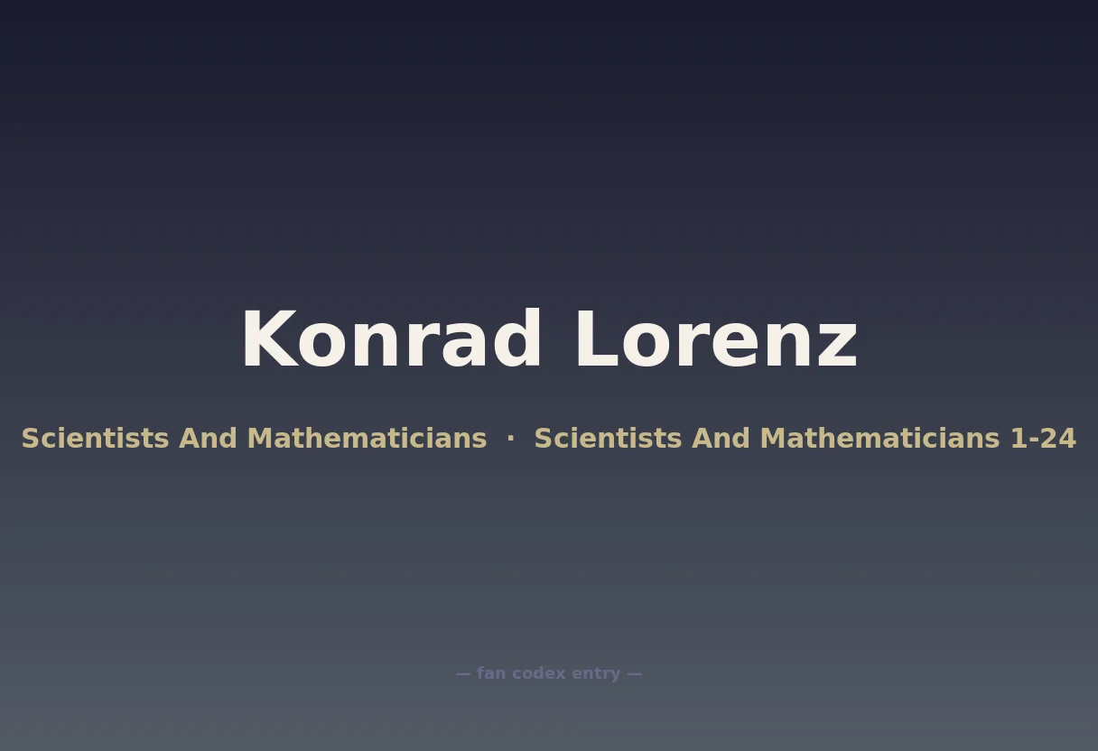 Konrad Lorenz