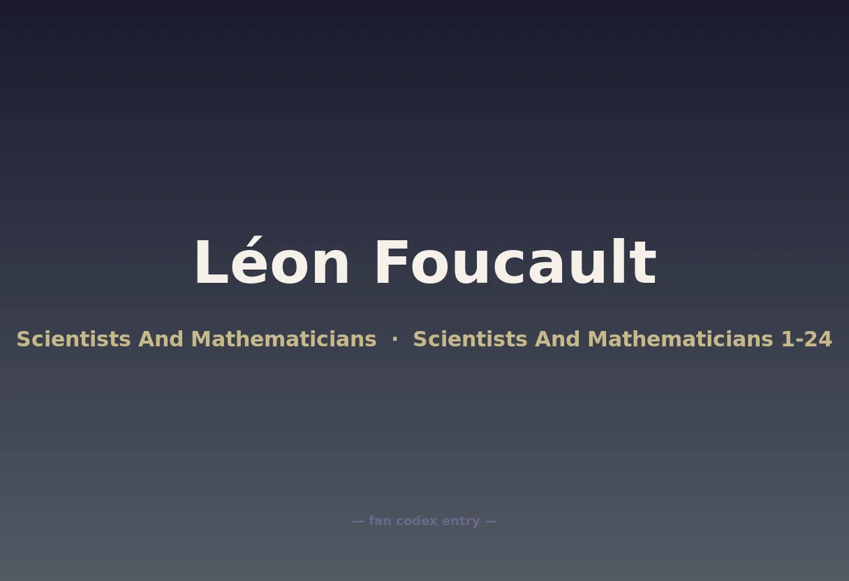 Léon Foucault