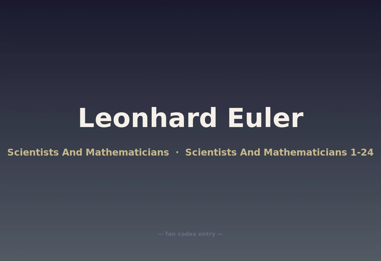 Leonhard Euler