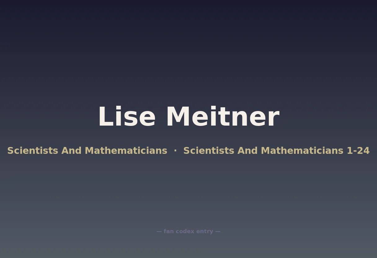 Lise Meitner