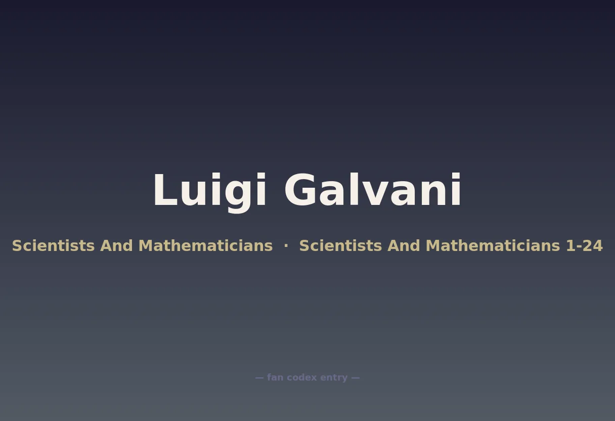 Luigi Galvani