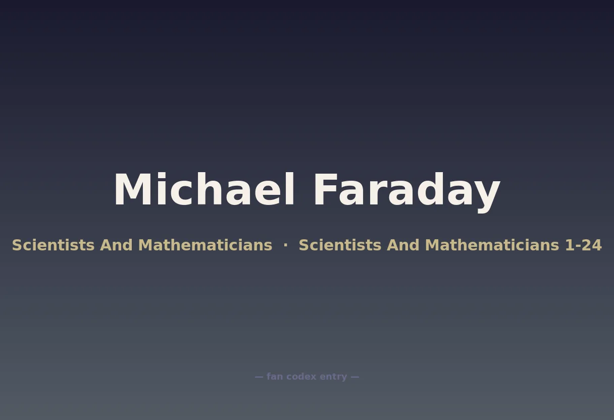 Michael Faraday